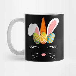 Unicorn Easter TShirt Girl Easter Bunny Bunnicorn Mug